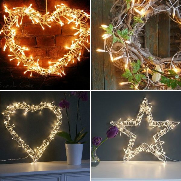 Гирлянда на окно