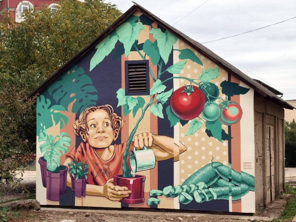 Мурал роспись