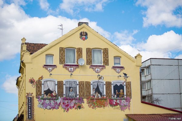 Роспись фасадов домов