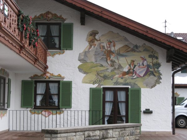 Фасады многоэтажных домов роспись