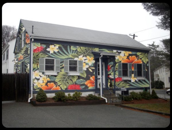 Французский уличный художник Патрик Коммеси