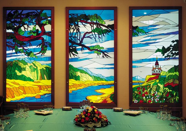 Витражные рисунки