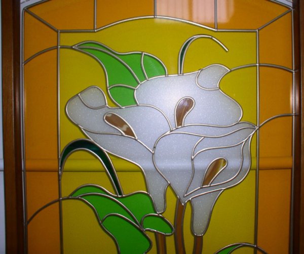 Заливной витраж