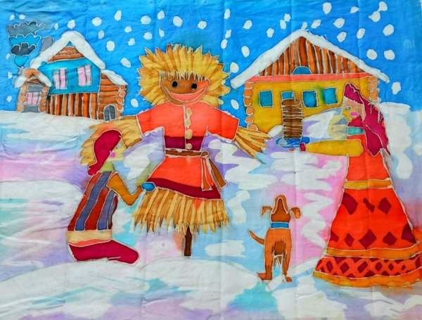 Рисунки на тему Масленица красивые