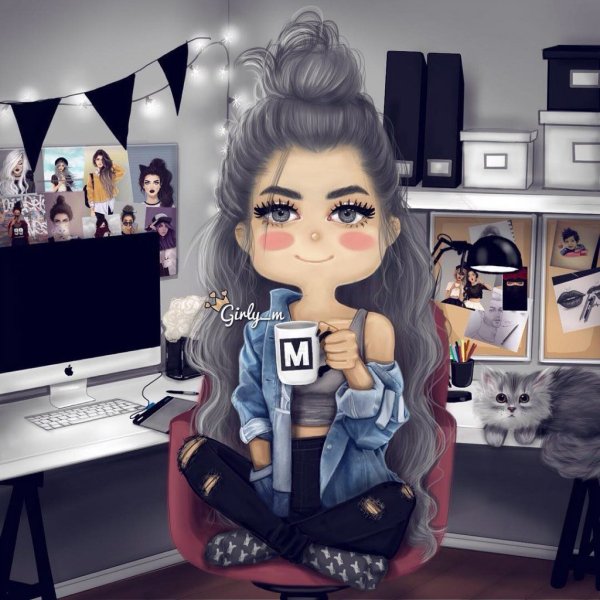 Бьюти иллюстрации