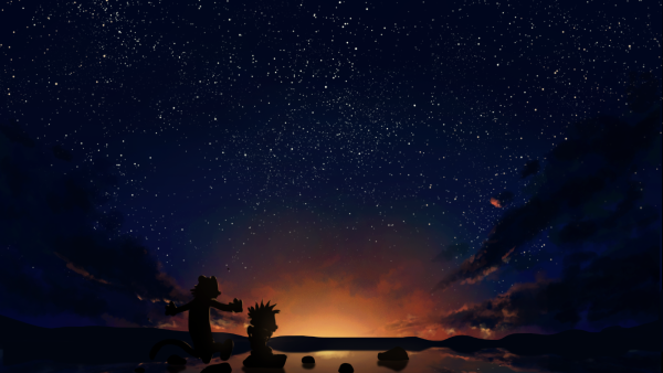 Ночное небо фон