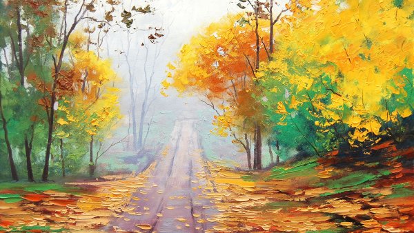 Сказочные фантастические пейзажи