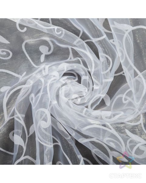 Органза с рисунком