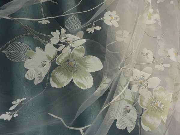 Роспись органзы