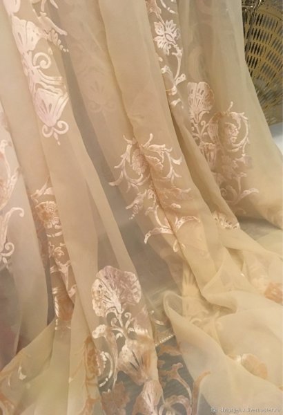 Тюль Полуорганза t105-1 белый BT-200142-gr