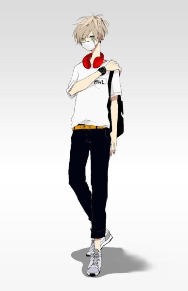 Аниме одежда для парней