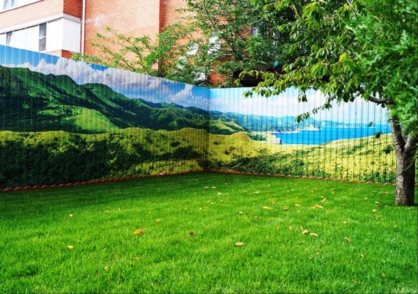 Металлопрофиль с узорами