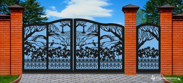 Профнастил для забора под кирпич