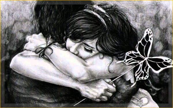 Он и она рисунок