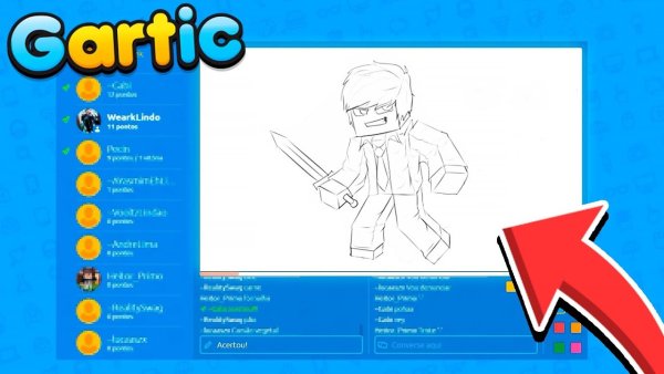 Gartic Phone испорченный телефон