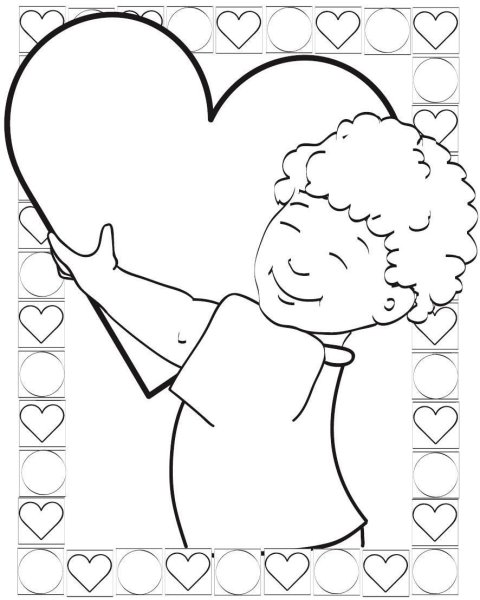 Сердечко рисунок