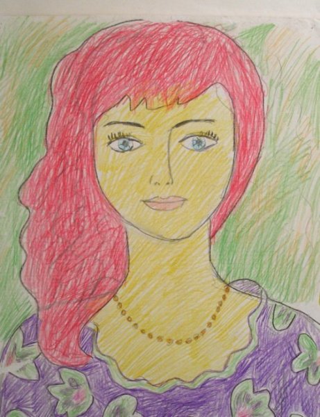 Рисунок моя мама