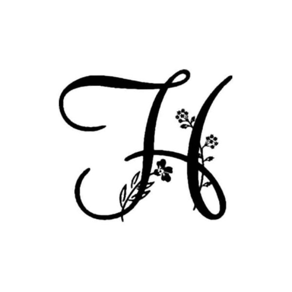 Буква н красивая