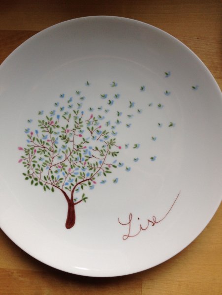 Роспись посуды своими руками