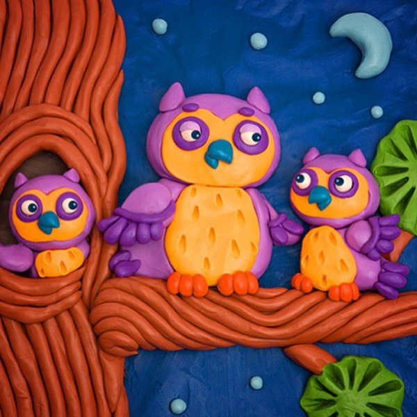 Пластилиновая живопись