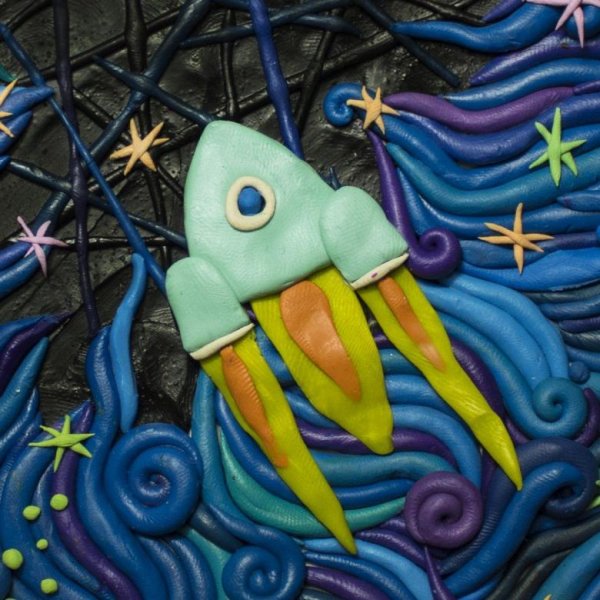 Пластилинография для детей