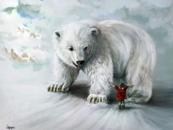 Медвежонок арт