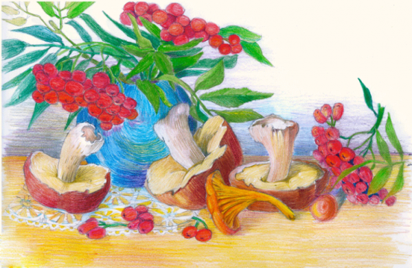 Осенний натюрморт легкий