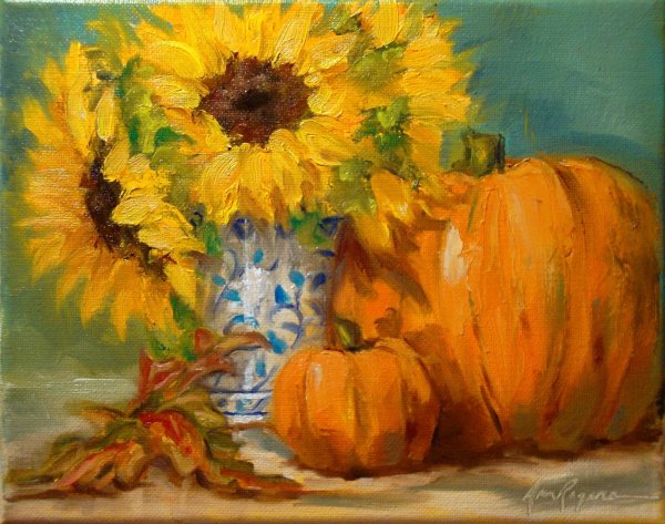 Картина Талеевой Анны осенний натюрморт