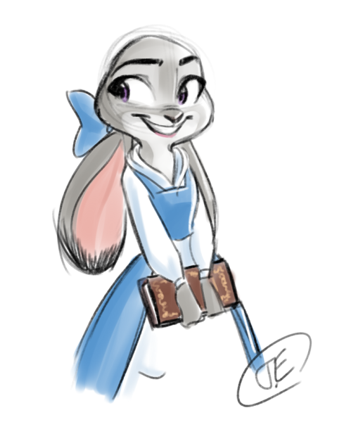 Зверополис Джуди Хоппс срисовка