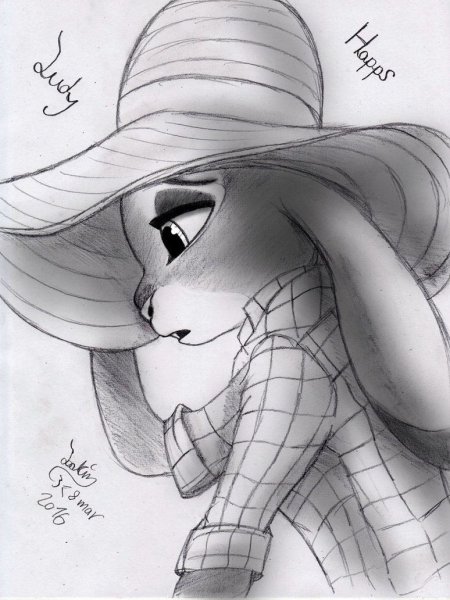 Джуди рисунок