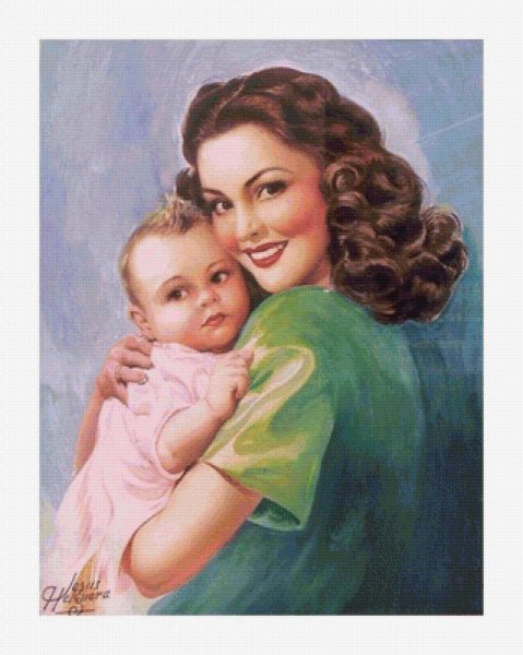 Мать и дитя иллюстрации