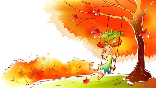 Рисунок на тему осенняя фантазия