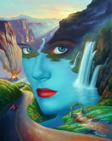 Художник сюрреалист Джим Уоррен