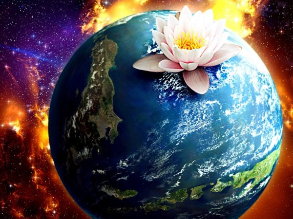 Фантастический пейзаж рисунки