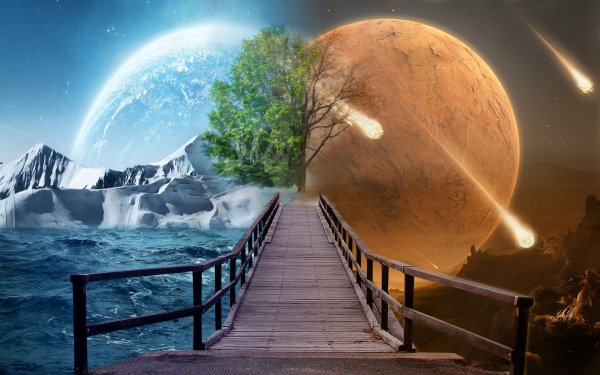 Планета в форме сердца