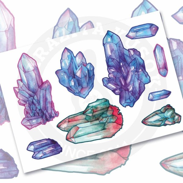 Рисование кристаллов