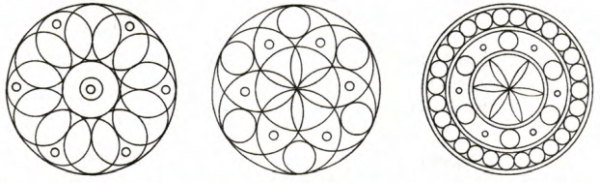 Чертим циркулем узоры