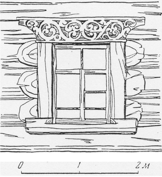 Вариант изображения наличника