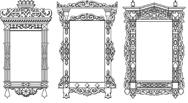 Резные наличники
