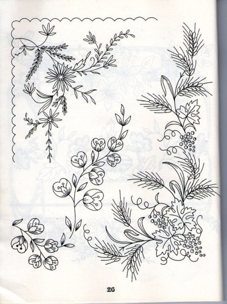 Вышивка гладью схемы