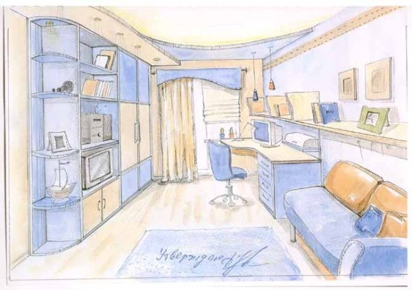 Комната в японском стиле