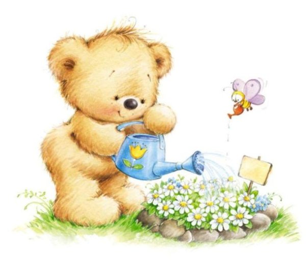 Иллюстрации Марины Федотовой мишки