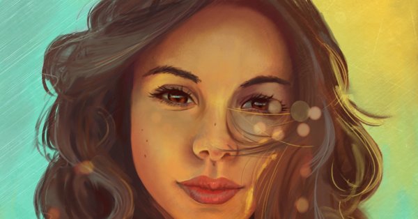 Девушка рисунок