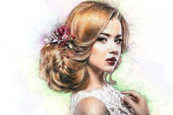 Блондинка арт