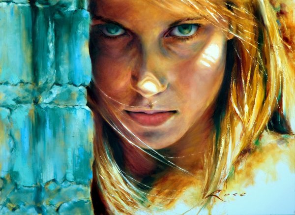 16 Летняя художница Димитра Милан