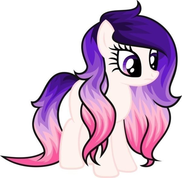 Картинки для срисовки пони