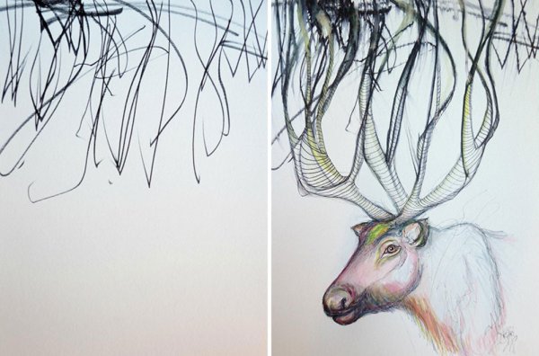 Рисование каракулей