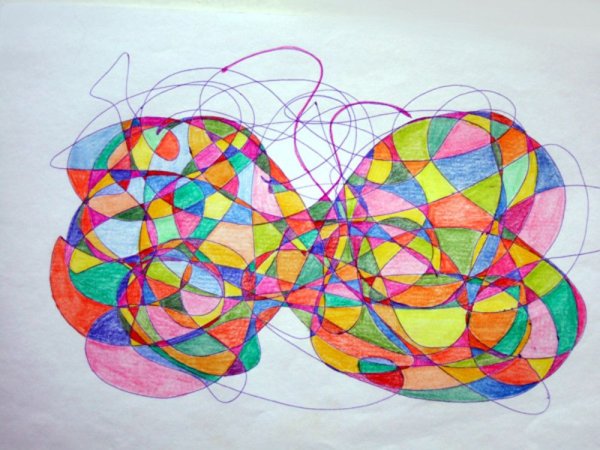 Грифонаж техника рисования