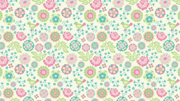 Фон в мелкий цветочек