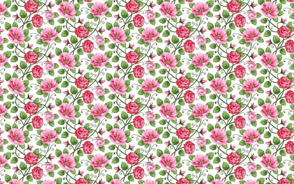 Фон в мелкий цветочек